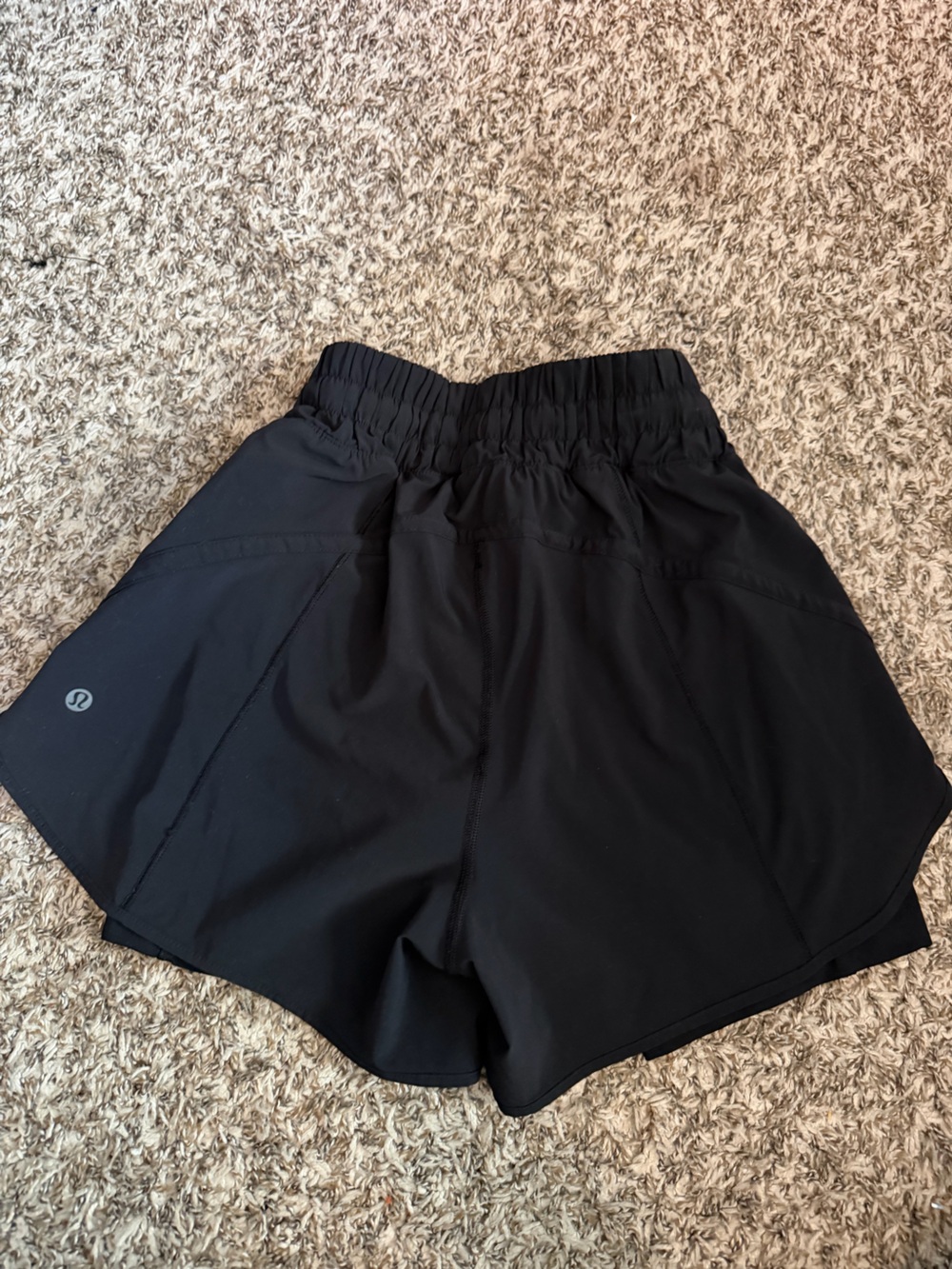 lululemon athletica Black Women's Athletic Shorts - Picture 2 of 4